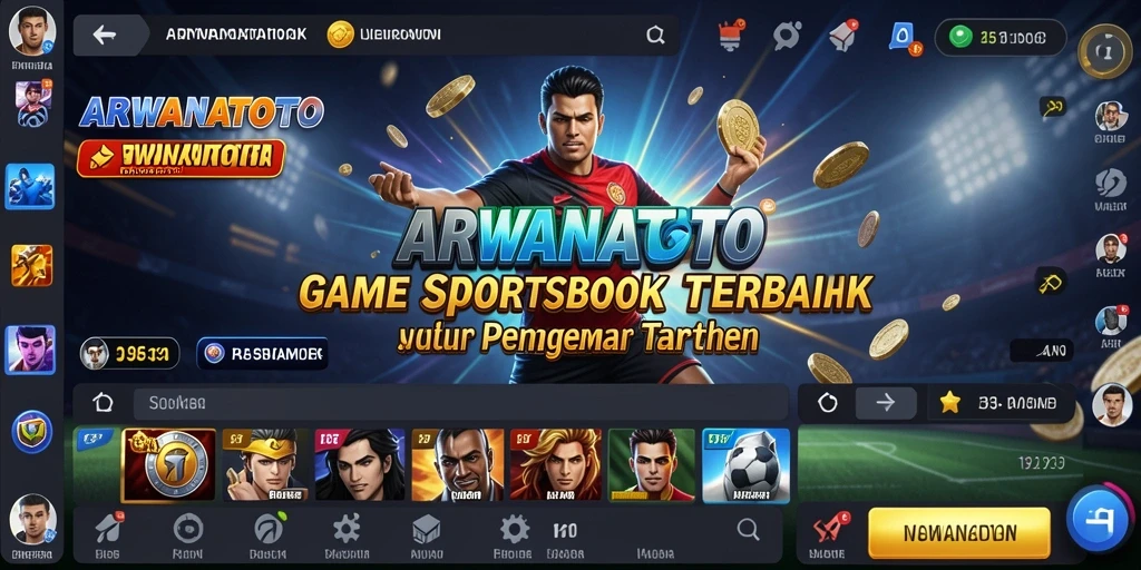 Tampilan gameplay ARWANATOTO yang mendebarkan dan interaktif.