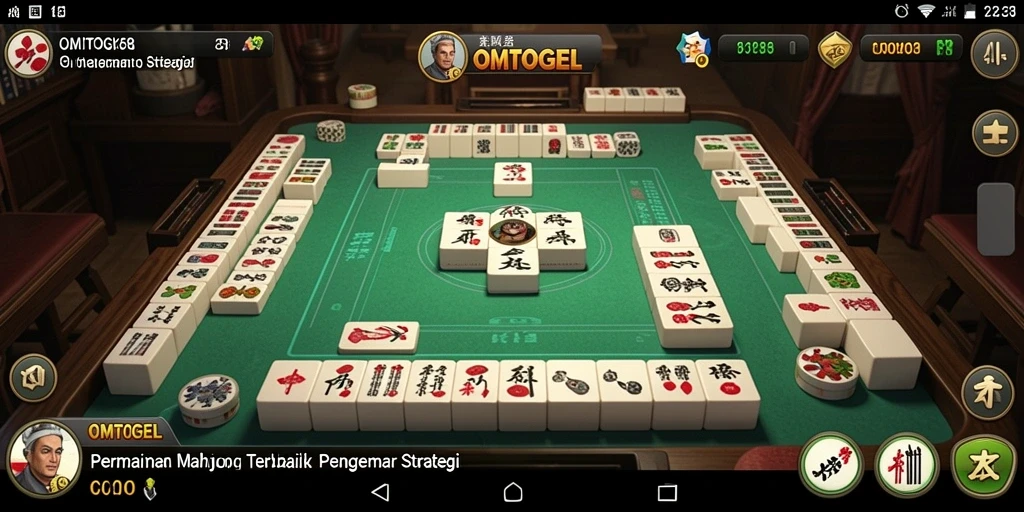 Screenshot gameplay yang menunjukkan keseruan permainan Mahjong.