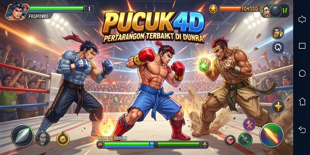 Tampilan seru gameplay PUCUK4D yang intens dan mendebarkan.