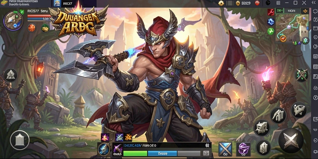 Tampilan gameplay RICIS77 yang imersif dan penuh aksi.