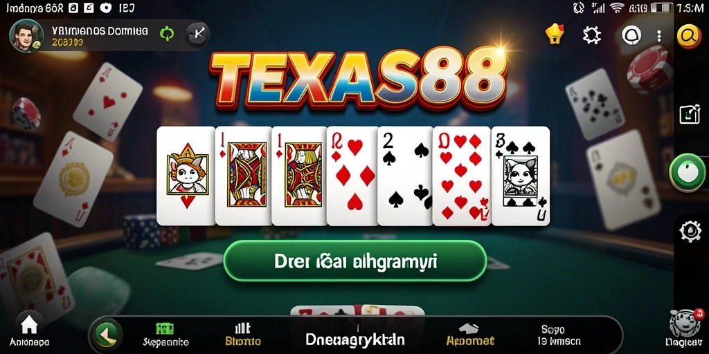 Tampilan gameplay Domino yang menarik dan interaktif.